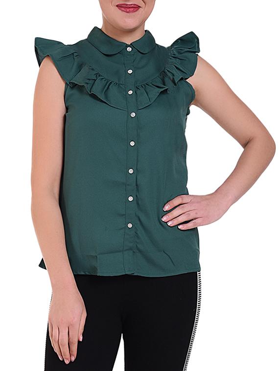 ruffle detail button up top - 16262739 - Zoom Image - 1