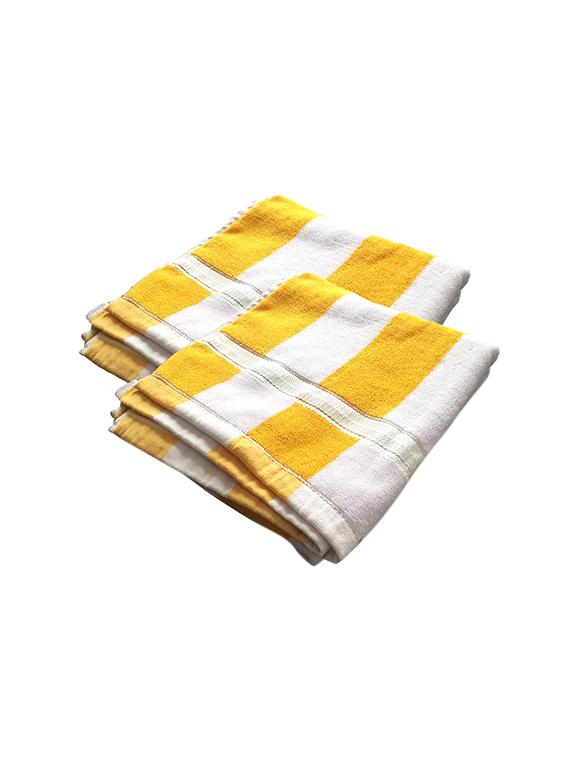 Aazeem Set of 2 Terry Bath Towel Multi - 16263123 - Zoom Image - 1