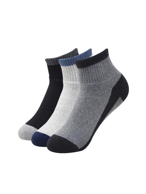 set of 5 multi colored cotton above ankle length sock - 16263209 - Standard Image - 1