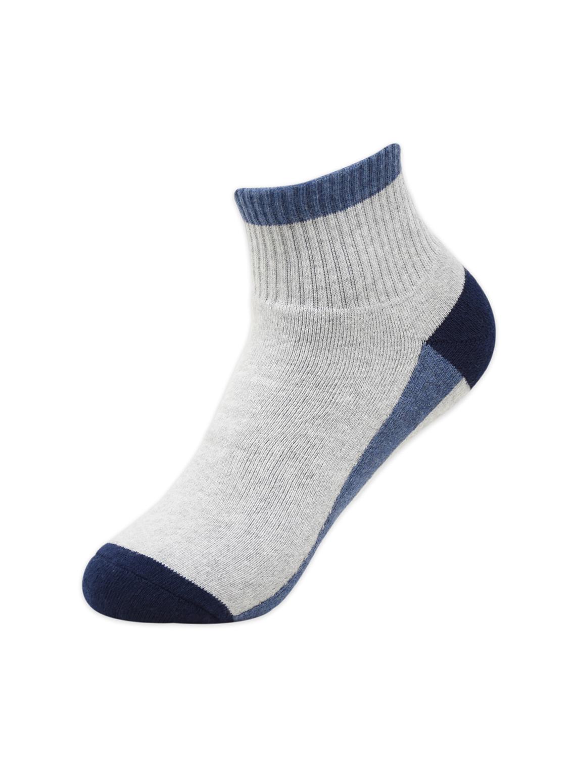 set of 5 multi colored cotton above ankle length sock - 16263209 - Zoom Image - 3