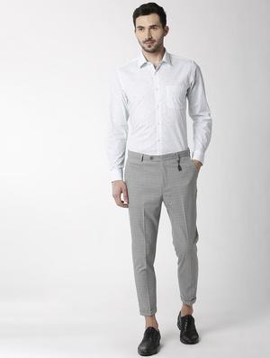 white printed casual shirt - 16263394 - Standard Image - 4