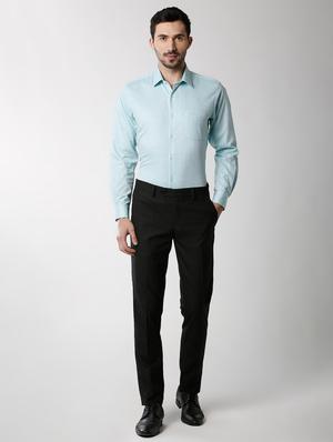 green self design formal shirt - 16263638 - Standard Image - 4