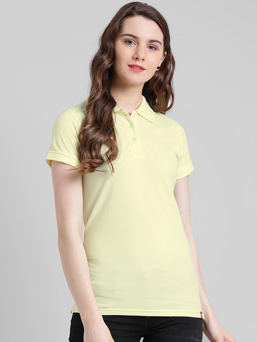 polo neck short sleeved tee - 16263975 - Zoom Image - 1