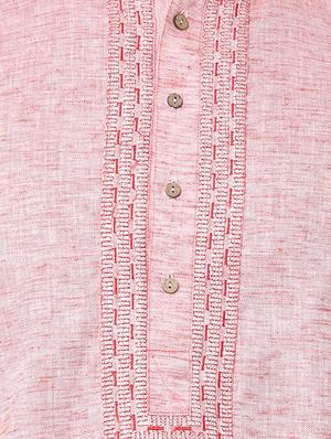 pink cotton kurta pyjama set - 16264073 - Standard Image - 5
