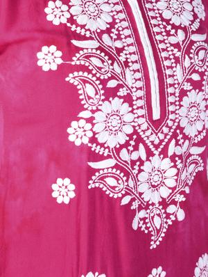 chikankari straight kurta - 16264857 - Standard Image - 5