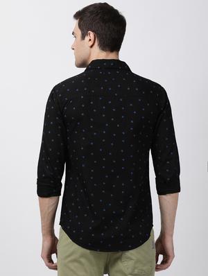 black printed casual shirt - 16265270 - Standard Image - 3