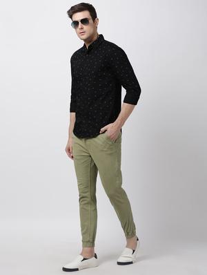 black printed casual shirt - 16265270 - Standard Image - 4