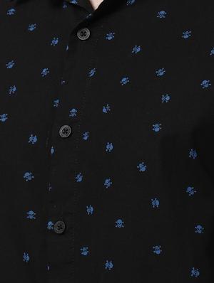 black printed casual shirt - 16265270 - Standard Image - 5
