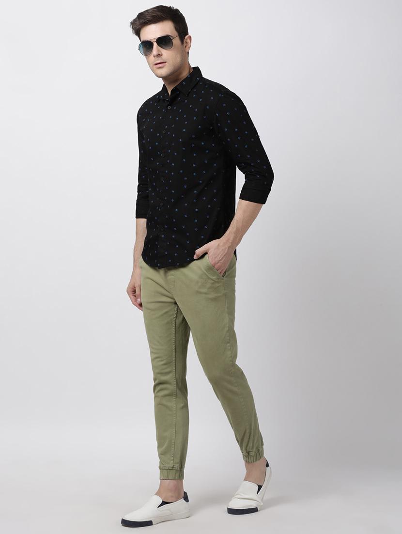 black printed casual shirt - 16265270 - Zoom Image - 4