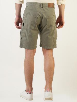 green cargo shorts - 16265285 - Standard Image - 3