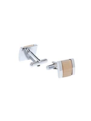 brown metal cufflink - 16265597 - Standard Image - 2
