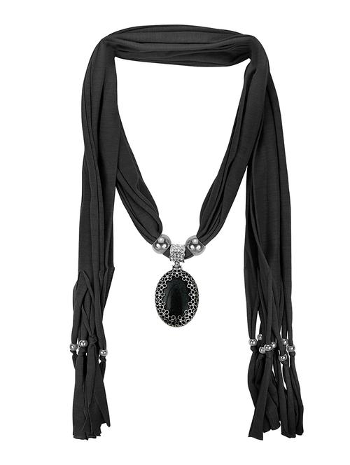 black metal bridal necklace - 16265759 - Very Small Image - 1