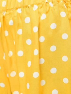 polka dots drawstring shorts - 16266289 - Standard Image - 6