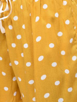 polka dots drawstring shorts - 16266291 - Standard Image - 6