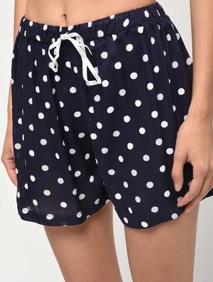 polka dots drawstring shorts - 16266293 - Standard Image - 5