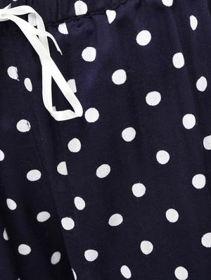 polka dots drawstring shorts - 16266293 - Standard Image - 6