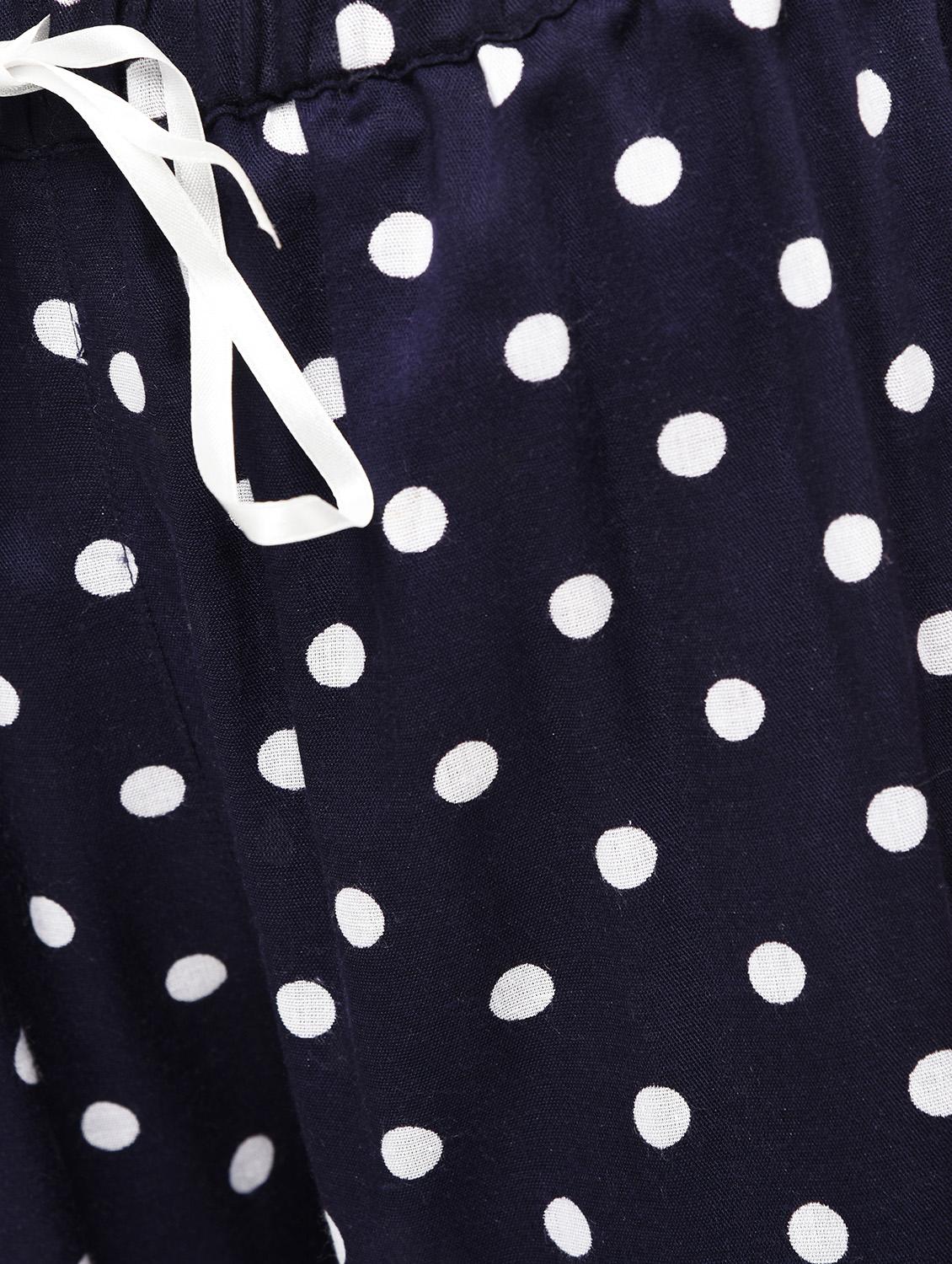 polka dots drawstring shorts - 16266293 - Zoom Image - 6