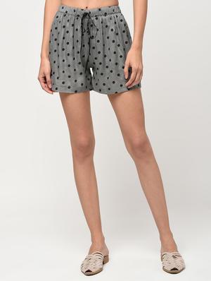 polka dots drawstring shorts - 16266294 - Standard Image - 2