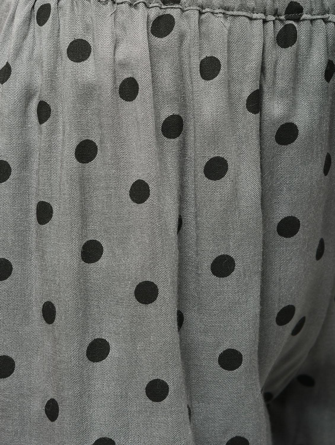 polka dots drawstring shorts - 16266294 - Zoom Image - 6