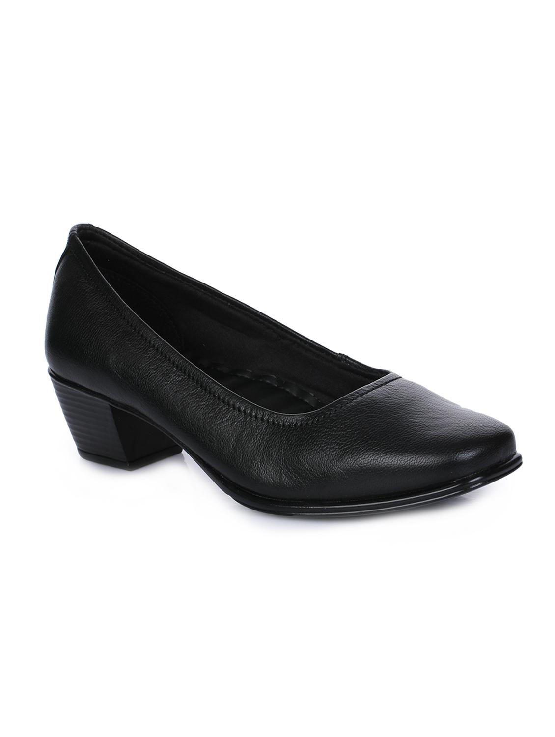 black slip on formal shoes - 16267158 - Zoom Image - 1