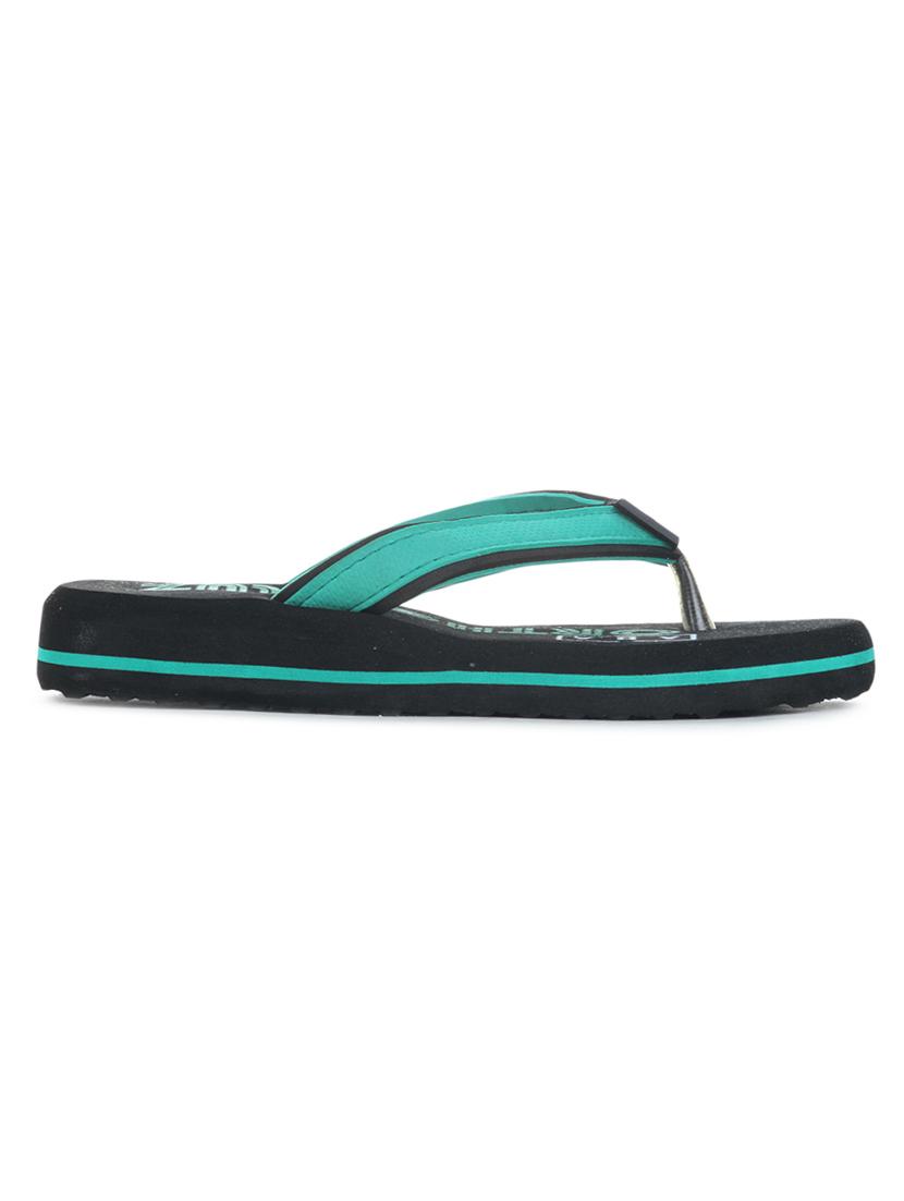 green toe separator flat slippers - 16267243 - Zoom Image - 2