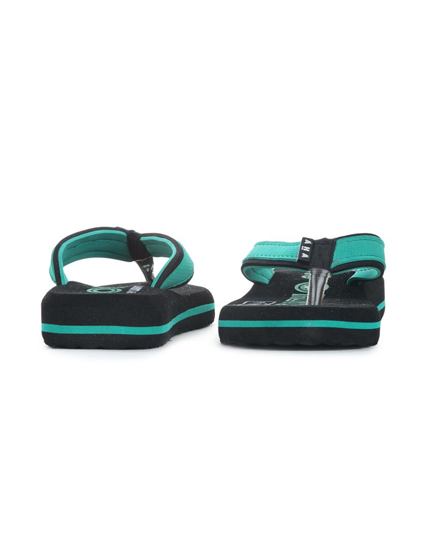 green toe separator flat slippers - 16267243 - Zoom Image - 3