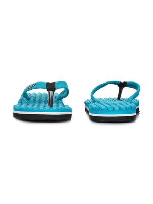 sea green toe separator flat slippers - 16267253 - Standard Image - 3
