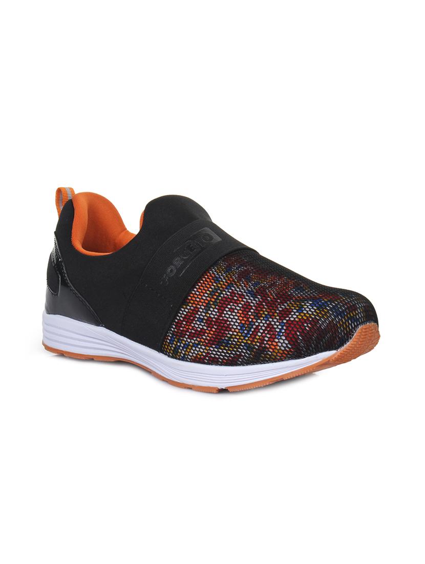 black slip on sports shoes - 16267409 - Zoom Image - 1