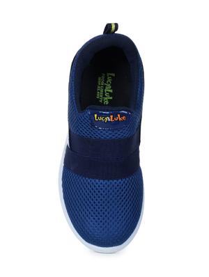 navy blue mesh sports shoe - 16267552 - Standard Image - 4