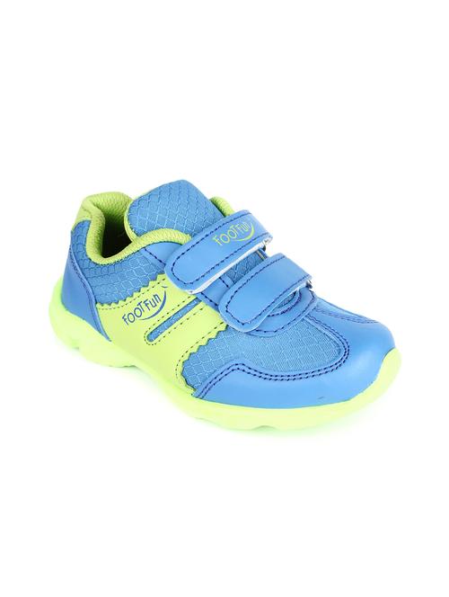 green leatherette sports shoe - 16267582 - Standard Image - 1