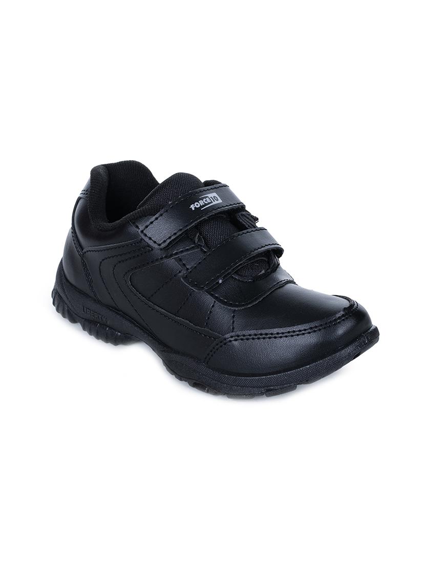 black leatherette formal shoes - 16267607 - Zoom Image - 1
