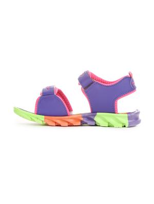 purple leatherette floater - 16267624 - Standard Image - 3