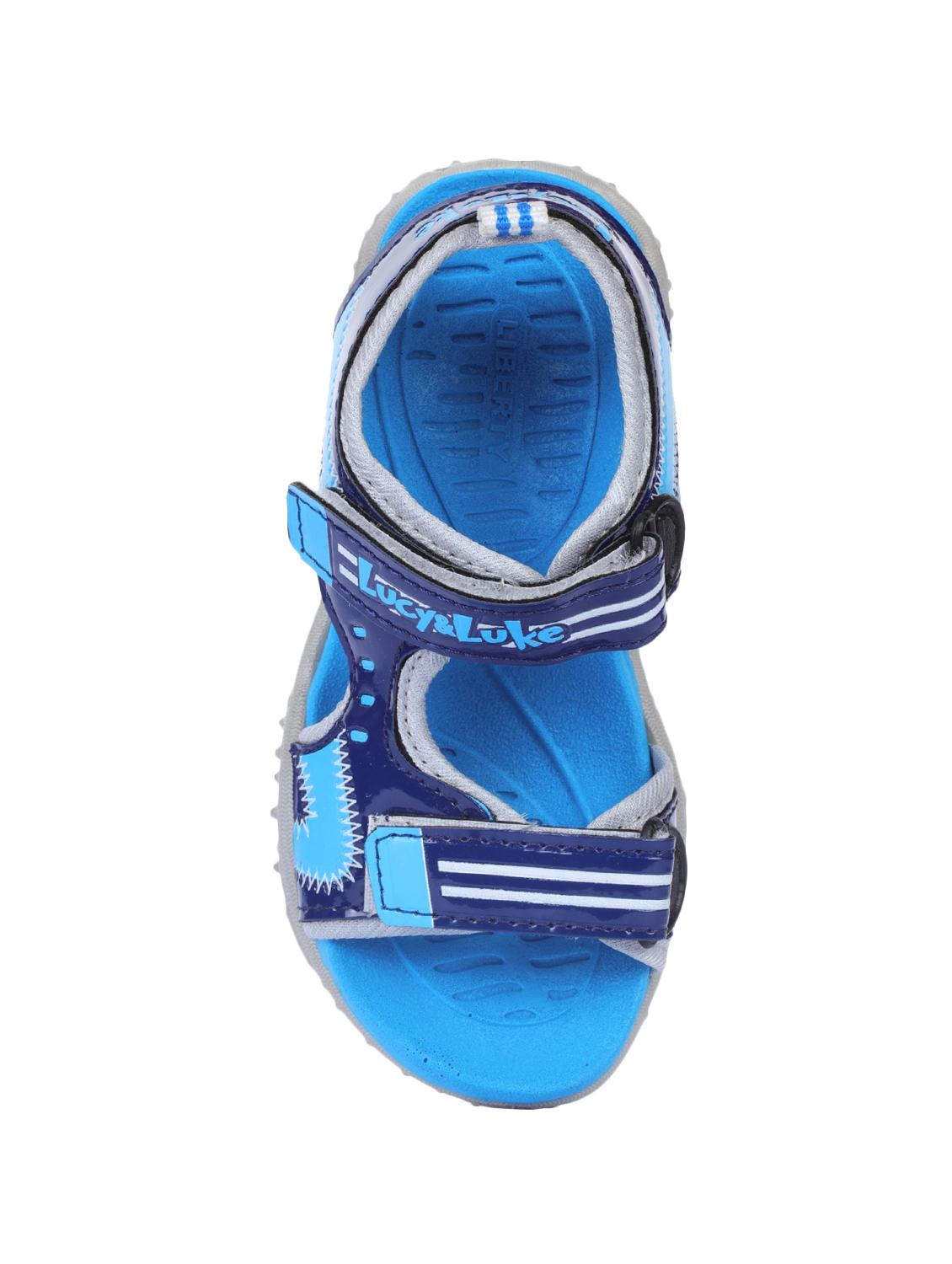 blue leatherette floater - 16267675 - Zoom Image - 4