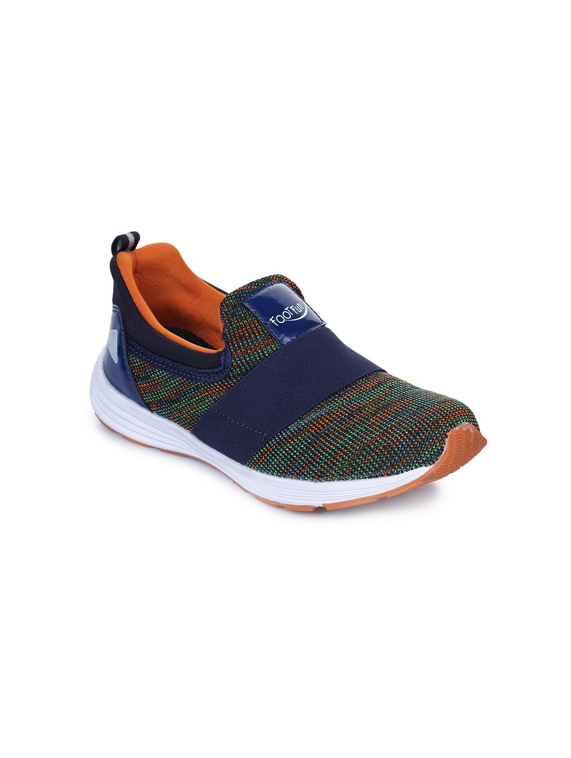 orange canvas sports shoes - 16267687 - Zoom Image - 1