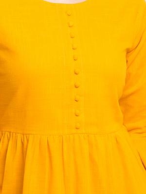 botton detail bell sleeved top - 16269296 - Standard Image - 4