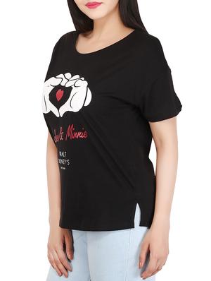 short sleeved graphic print tee - 16269341 - Standard Image - 2