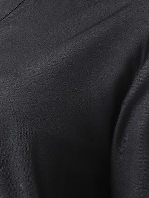 back pleat solid shirt - 16269556 - Standard Image - 4