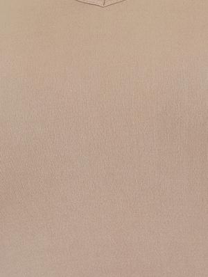 beige solid tank tee - 16269753 - Standard Image - 5