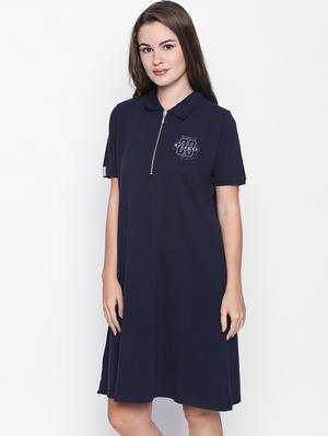 embroidered shift dress - 16269918 - Standard Image - 2