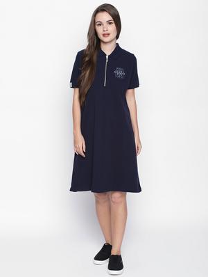 embroidered shift dress - 16269918 - Standard Image - 4