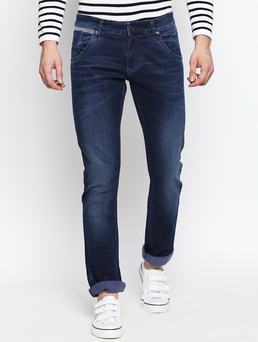 blue denim light washed jeans - 16269945 - Zoom Image - 1