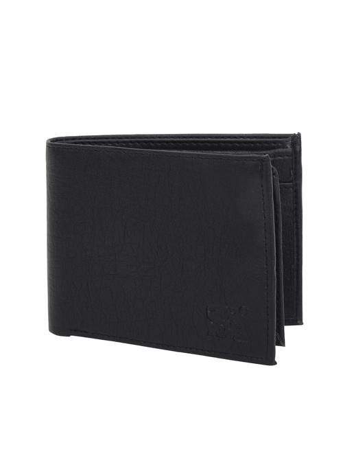 black leather wallet - 16270014 - Standard Image - 1