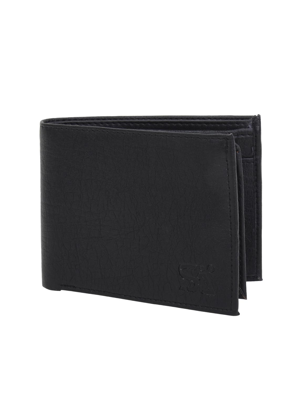 black leather wallet - 16270014 - Zoom Image - 1