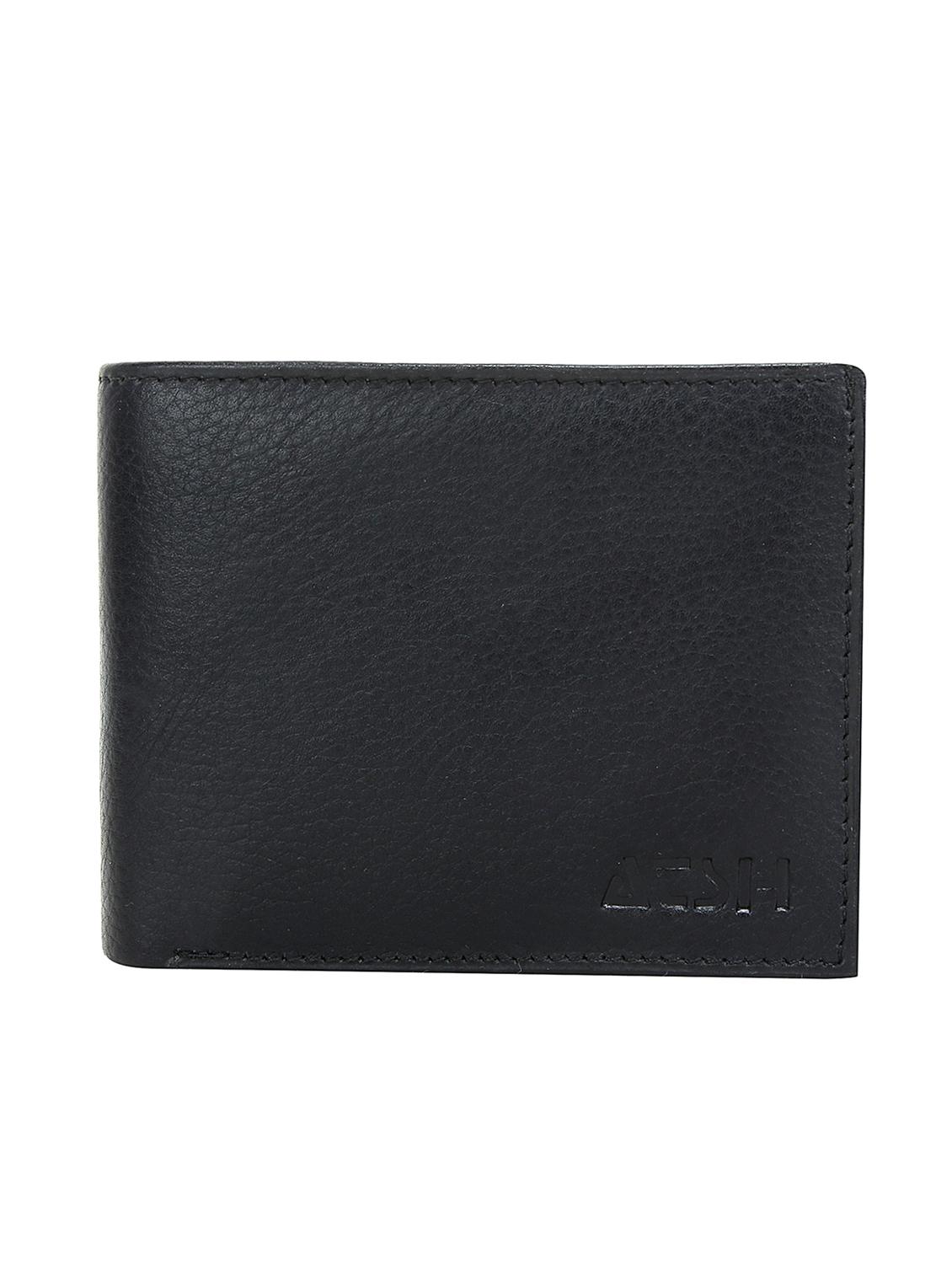 black leather wallet - 16270032 - Zoom Image - 1
