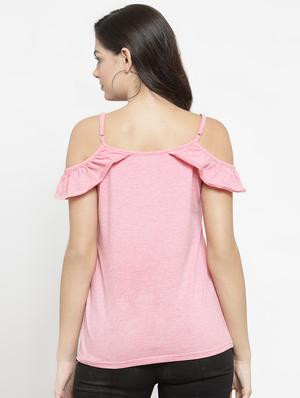 keyhole neck cols shoulder top - 16270188 - Standard Image - 3
