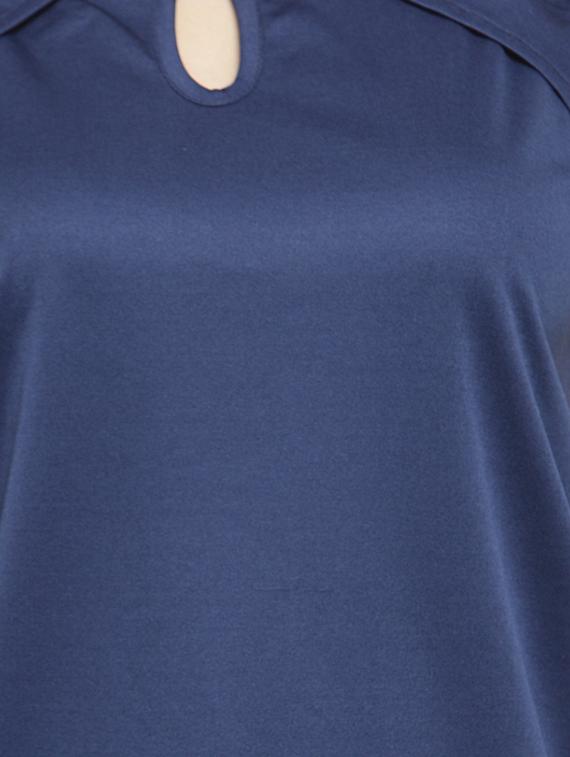 keyhole neck cols shoulder top - 16270190 - Zoom Image - 5