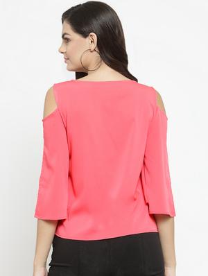 slit sleeved cold shou; - 16270191 - Standard Image - 3