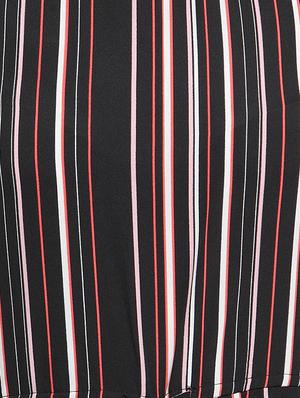 tassel tie up striped romper - 16270276 - Standard Image - 5