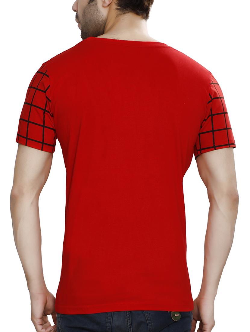 red checkered tshirt - 16270999 - Zoom Image - 3