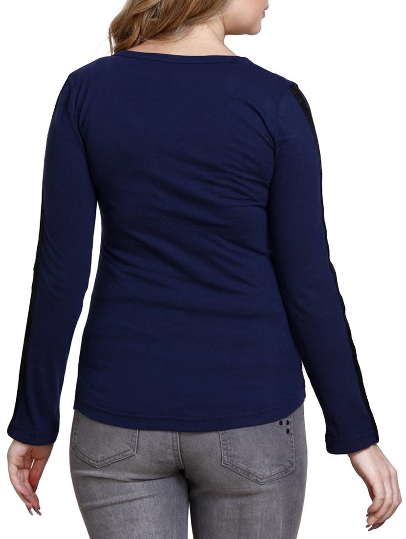 side tape henley tee - 16271161 - Zoom Image - 3